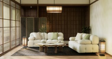 koltuk minimalist tasarım muji tarzı 3D görüntüleme