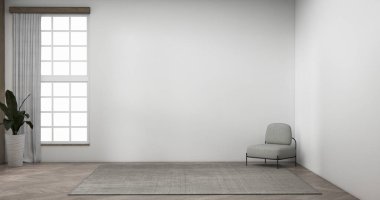 Oturma odasında, arka plan 33D işlemeli, süslemeli bir kanepe var.