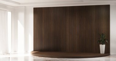 modern boş modern tarz ahşap 3D döşeme