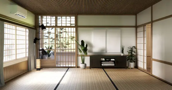 Kabine ahşap tasarımı beyaz oda iç mimari 3D tasarımı