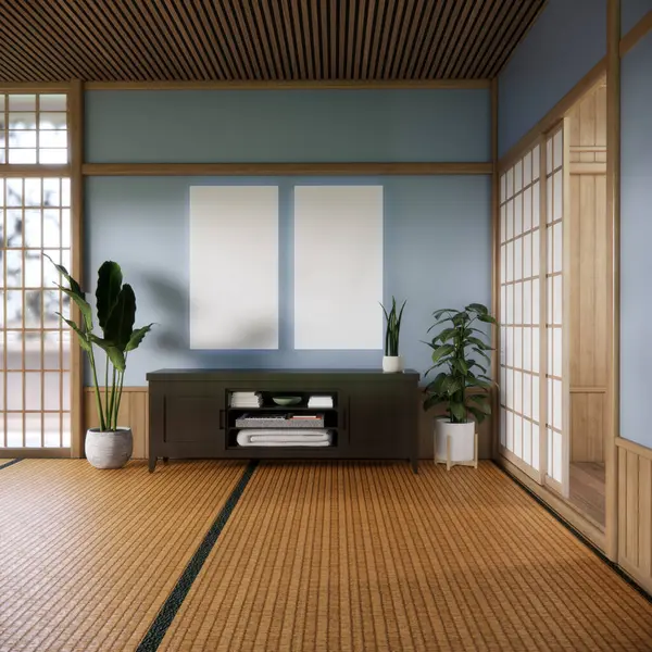 Kabine ahşap tasarımı beyaz oda iç mimari 3D tasarımı