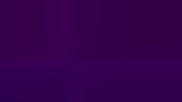 Цветные Пятна Синего Фиолетового Оттенков Заменяют Друг Друга Анимированный Фон — стоковое видео