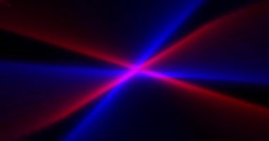 Soyut renkli, renkli arka plan videosu. Lazer ışınları. Meditasyon videosu. Sonsuz döngü. Bir döngü