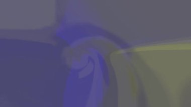 Soyut animasyon stili arka plan videosu. Mavi ve sarı tonlarda. Sonsuz döngü. Bir döngü