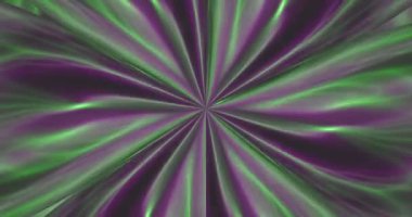 Mor ve yeşil ışık demetleri değişen desenler oluşturur. Animasyon arka plan ve kulüp videosu. Kusursuz döngü. Döngü
