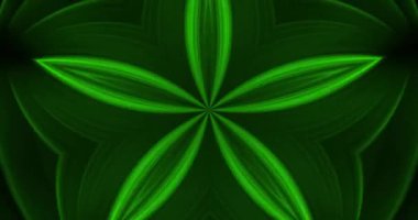 Animasyon arka plan ve kulüp videoları yeşil tonlarda. Meditasyon. Kusursuz döngü. Döngü