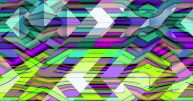 Renkli animasyon arka plan ve kulüp videoları. Meditasyon videosu. Kusursuz döngü. Döngü