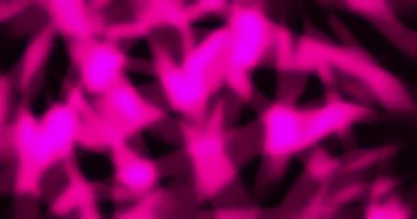 Koyu bir arka planda pembe gölgelerin ışınları. Animasyon arka plan ve kulüp videosu. Meditasyon videosu. Kusursuz bir döngü. Döngü