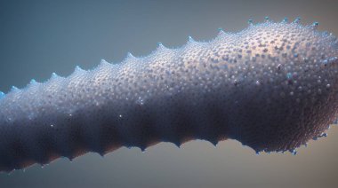 Marburg virus disease concept, virus illustration idea 3d rendering.