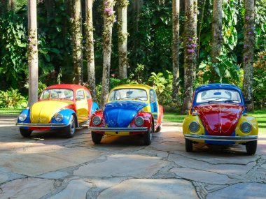 BRUMADINHO, BRAZIL - 4 Mayıs 2024: Inhotim Halk Çağdaş Sanat Müzesi - Brumadinho, Minas Gerais, Brezilya