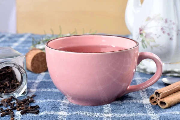 herbal tea for breakfast healthy drink cinnamon clove tea refreshing vegan detox