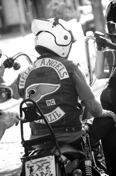 Goiania Brazylia Lipca 2014 Spotkanie Motocyklowe Goiania Przejażdżka Motocyklem — Zdjęcie stockowe