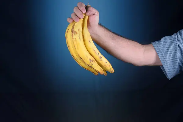 バナナトロピカルフルーツおいしい自然と健康 — ストック写真