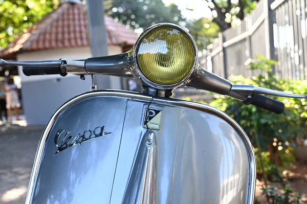 Motocicli Chopper Esposizione Incontro Personalizzato Motociclisti Collezionisti Hot Roud Custom — Foto Stock