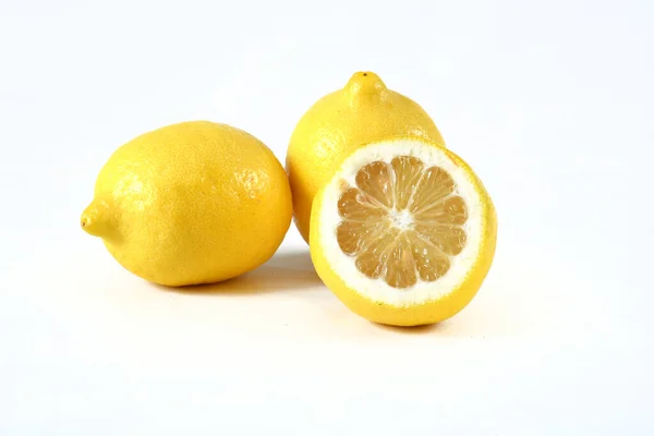 Sicilian Lemon Sour Citrus Fruit Ideal Juice Drinks Cooking Rich Stock Image