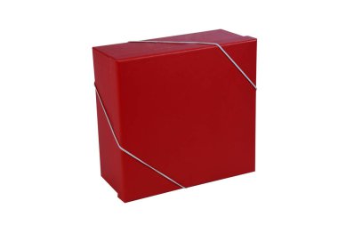 beyaz arka planda izole edilmiş ürün ve hediyelerin taşınması ve hediye koruması için karton kutu sem estampa kırpmak için iyidir