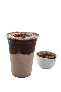 Dondurmalı milkshake dondurmalı dondurma dükkânı mikroşirket süt, vanilyalı çikolata ve meyveli dondurma. 