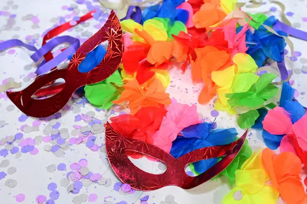 carnival mask props confetti brazilian party carnival costume of joy fest