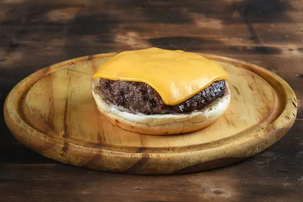 sandwich burger meat with cheddar cheese mayonnaise salad brioche bread street fast food taste