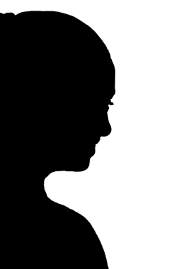 Çağdaş bale dansı silueti illüstrasyon vektörü mocup