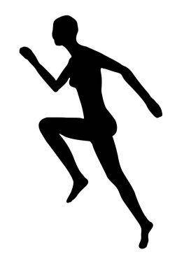 Siyah vektör görüntü silueti modern yoga egzersizleri, güzellik, vücut çizgisi sanatı. Broşür şablonu ya da web tasarımında kullanmak için