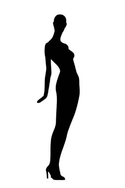 Siyah vektör görüntü silueti modern yoga egzersizleri, güzellik, vücut çizgisi sanatı. Broşür şablonu ya da web tasarımında kullanmak için