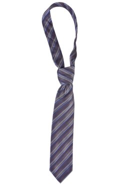 Beyaz arkaplanda izole edilmiş erkek kravat aksesuarları resmi iş konsepti moda zarafeti