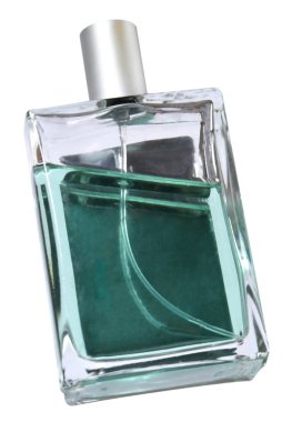 Parfüm şişesi, şeffaf cam kokulu aroma aromalı resim.