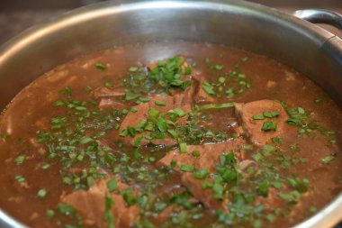 Goias Velho Brezilya 'nın Goias kiliseleri ve tarihi sokaklar dini ve turist kenti Vila Boa de Goias