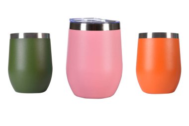 Klasik Stay Chill Chill vakumlu akustik yalıtkan, paslanmaz çelik bira fincanı, çift katlı akrilik duvarlı sert metal taklacı, bulaşık makineli yalıtkan arka planı