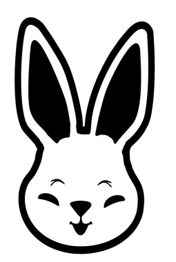 Güzel tavşanlı ve yumurtalı mutlu Paskalyalar. Tavşan karakter seti. Hayvan vahşi yaşam bayramı çizgi filmi. Vektör