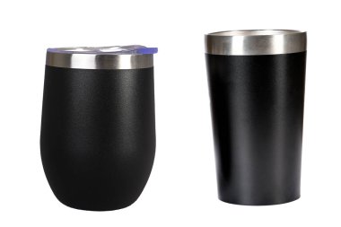 Klasik Stay Chill Chill vakumlu akustik yalıtkan, paslanmaz çelik bira fincanı, çift katlı akrilik duvarlı sert metal taklacı, bulaşık makineli yalıtkan arka planı