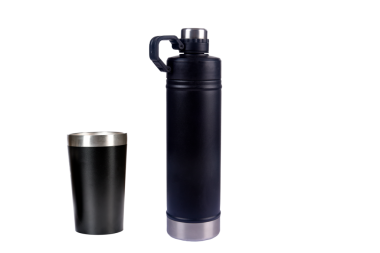 Klasik Stay Chill Chill vakumlu akustik yalıtkan, paslanmaz çelik bira fincanı, çift katlı akrilik duvarlı sert metal taklacı, bulaşık makineli yalıtkan arka planı