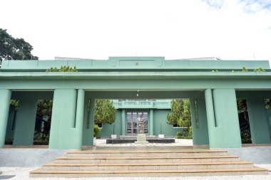 Goiania Goias Brezilya Palcio das Esmeraldas Hükümetin Art Deco mimarisinin koltuğu