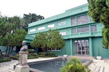 Goiania Goias Brezilya Palcio das Esmeraldas Hükümetin Art Deco mimarisinin koltuğu