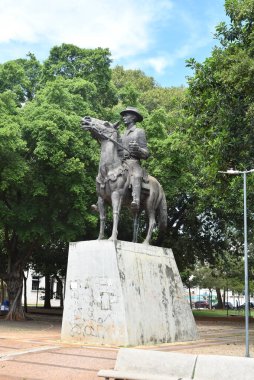 Goinia Gois Brezilya Saat Kulesi Tarihi Miras Meydanı Sanat Deko Mimarisi