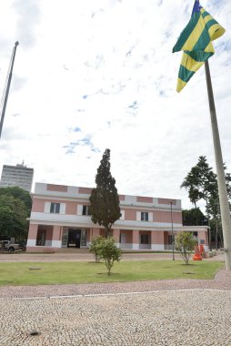 Goiania Goias Brezilya Fıskiyesi Işık Kaynağı İnşaat Art Deco Mimari Tarihi Miras Kentsel Binası