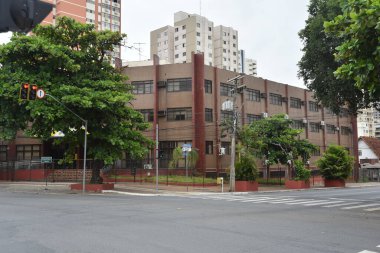 Goiania Goias Brezilya Goiania Tiyatrosu Sanat Deko Mimari Tarihi Şehir Binası