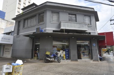 Goiania Goias Brezilya İnşaat Sanat Deko Mimari Tarihi Şehir Binası Vandalizm Görsel Kirlilik