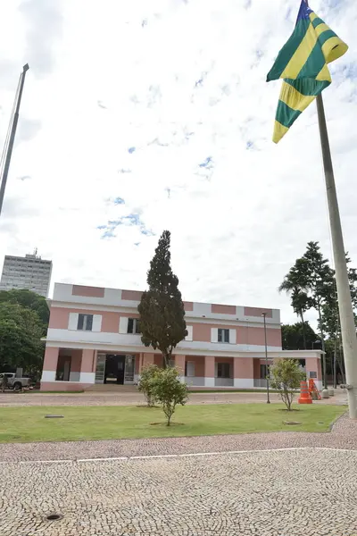 Goiania Goias Brezilya Fıskiyesi Işık Kaynağı İnşaat Art Deco Mimari Tarihi Miras Kentsel Binası