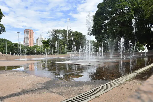Goiania Goias Brezilya Goinia eski polis merkezi Art Deco mimari tarihi şehir binası.