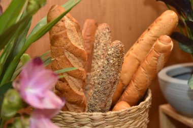 Parti büfesi lezzetli parmak yemekleri, lezzetli ve tatlı akşam yemekleri.