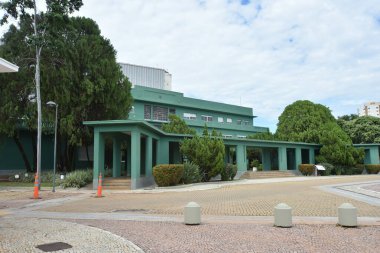  Art Deco mimari lambası şehir meydanı sonrası tarihi miras binası