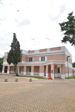  Art Deco mimari lambası şehir meydanı sonrası tarihi miras binası