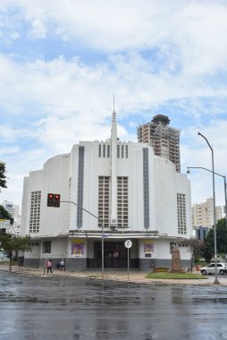 Art Deco mimari belediye pazarı Goinia tarihi mirası inşa ediyor.
