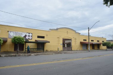  Art Deco mimari belediye pazarı Goinia tarihi mirası inşa ediyor.