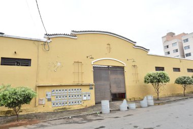  Art Deco mimari belediye pazarı Goinia tarihi mirası inşa ediyor.