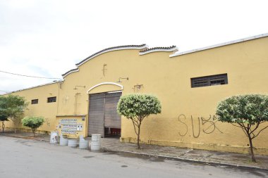  Art Deco mimari belediye pazarı Goinia tarihi mirası inşa ediyor.