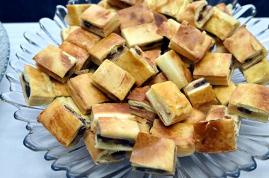 Mini sandviçler, lezzetli.