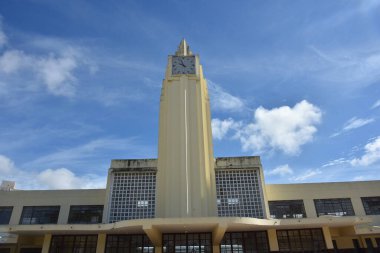 Goinia Goias Brezilya 1 Nisan Saat Kulesi Tarihi Miras Meydanı Sanat Dekorasyonu